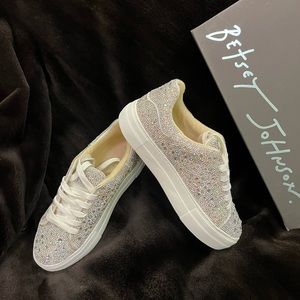 Betsy Johnson SIDNY Rhinestone sneakers